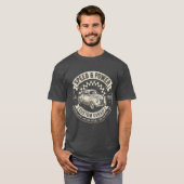 Geschwindigkeit und Leistung Automobil Oldtimer T-Shirt (Vorne ganz)