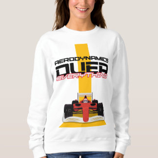 Geschwindigkeit und Präzision - Aerodynamik als Er Sweatshirt