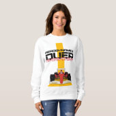 Geschwindigkeit und Präzision - Aerodynamik als Er Sweatshirt (Vorne ganz)