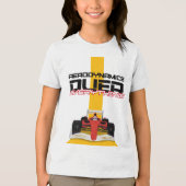 Geschwindigkeit und Präzision - Aerodynamik als Er Tri-Blend Shirt (Vorderseite)