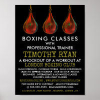 Geschwindigkeits-Balls, Boxing-Klassenwerbung