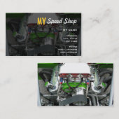 Geschwindigkeits-Geschäft Visitenkarte (Vorne/Hinten)
