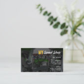 Geschwindigkeits-Geschäft Visitenkarte (Stehend Vorderseite)