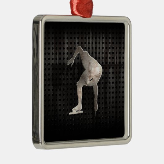 Geschwindigkeits-Skater; Cool Ornament Aus Metall (Rechts)