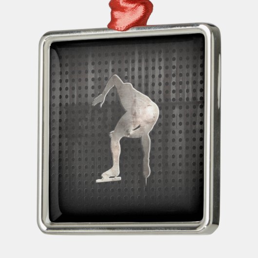 Geschwindigkeits-Skater; Cool Ornament Aus Metall (Links)