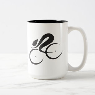 Geschwindigkeits-Zyklus-Tasse Zweifarbige Tasse