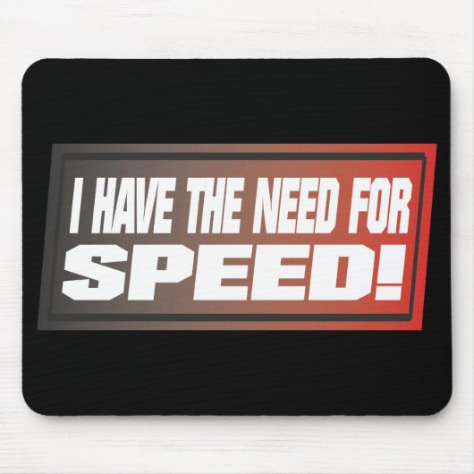 Geschwindigkeitsbedarf Mousepad (Vorne)