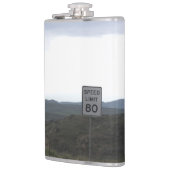Geschwindigkeitsbegrenzung 80 Flasche Flachmann (Links)