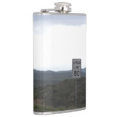 Geschwindigkeitsbegrenzung 80 Flasche Flachmann (Rechts)