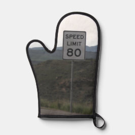 Geschwindigkeitsbegrenzung 80 ofenhandschuh