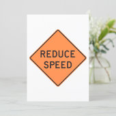 Geschwindigkeitsbegrenzung Einladung