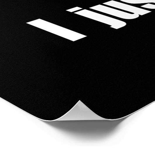 Geschwindigkeitsbegrenzung Poster (Ecke)