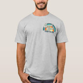 Geschwindigkeitsbegrenzung Retro Rainbow Concept P T-Shirt (Vorderseite)
