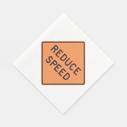 Geschwindigkeitsbegrenzung Serviette (Ecke)