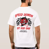 GeschwindigkeitsDämon SD002 T-Shirt (Rückseite)