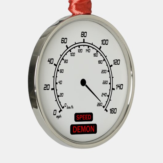 Geschwindigkeitsdämpfer Silbernes Ornament (Rechts)