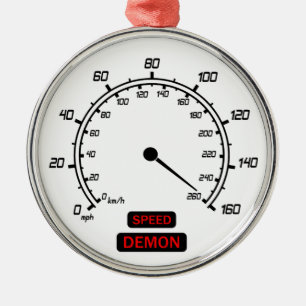 Geschwindigkeitsdämpfer Silbernes Ornament