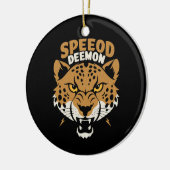 Geschwindigkeitseffekt Keramik Ornament (Links)