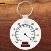 Geschwindigkeitseffekt Schlüsselanhänger (Vorderseite)