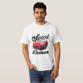 Geschwindigkeitseffekt T-Shirt (Vorne ganz)