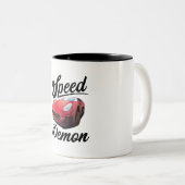 Geschwindigkeitseffekt Zweifarbige Tasse (VorderseiteRechts)