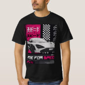 Geschwindigkeitsfahrzeug T-Shirt (Vorderseite)