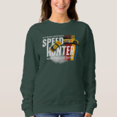 Geschwindigkeitsjäger (dunkler Modus) | Damen Sweatshirt (Vorderseite)