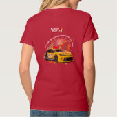 Geschwindigkeitsjäger (dunkler Modus) | Damen T-Shirt (Rückseite)