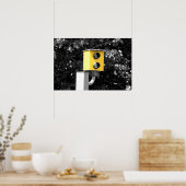 Geschwindigkeitskamera Poster (Küche)