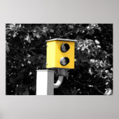 Geschwindigkeitskamera Poster (Vorne)