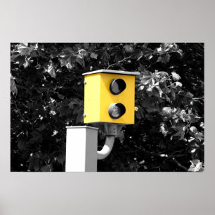 Geschwindigkeitskamera Poster