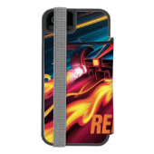 Geschwindigkeitskraft Incipio iPhone Geldbeutel-Hülle (Folio Rückseite)