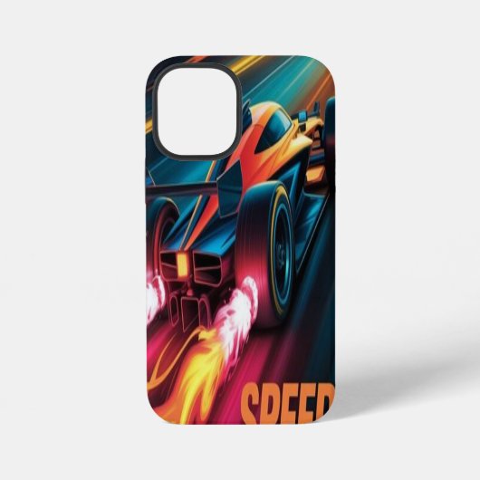 Geschwindigkeitskraft iPhone Hülle (Rückseite)