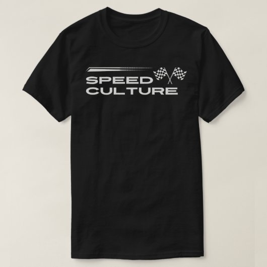 Geschwindigkeitskultur T-Shirt (Design vorne)