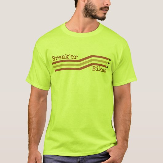 Geschwindigkeitslinien T-Shirt (Vorderseite)