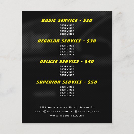 Geschwindigkeitsmesser für Logostile Flyer (Hinten)