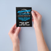 Geschwindigkeitsmesser für Logostile Flyer (Gruppe)