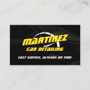 Geschwindigkeitsmesser für Logostile Visitenkarte