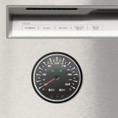 Geschwindigkeitsmesser für Nerd Geeks Magnet (In Situ (Geschirrspüler))