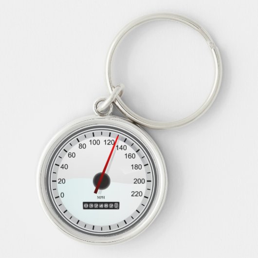 Geschwindigkeitsmesser Schlüsselanhänger (Vorne)
