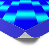 Geschwindigkeitsoptische Illusion Poster (Ecke)
