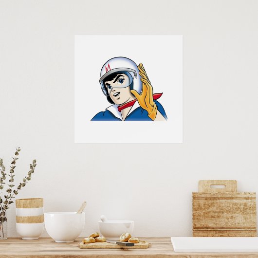 Geschwindigkeitsrenner Poster (Küche)