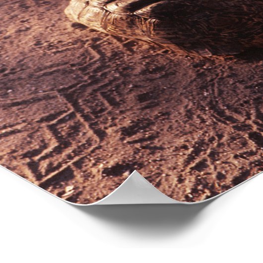 Geschwindigkeitssprung Poster (Ecke)