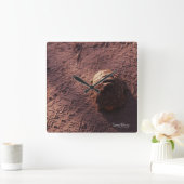 Geschwindigkeitssprung Quadratische Wanduhr (Zuhause)