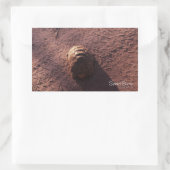 Geschwindigkeitssprung Rechteckiger Aufkleber (Tasche)