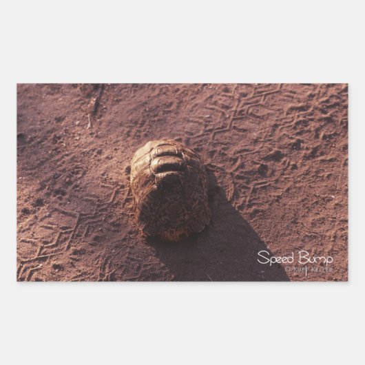 Geschwindigkeitssprung Rechteckiger Aufkleber (Vorderseite)