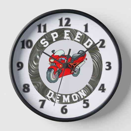 Geschwindigkeitsübertretung Uhr (Vorderseite)