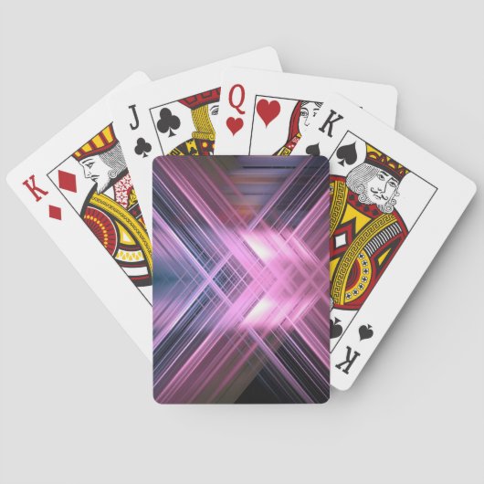 Geschwindigkeitsunschärfe Spielkarten (Rückseite)