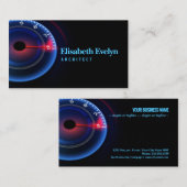 Geschwindigkeitsuntergrund mit schnellem Geschwind Visitenkarte (Vorne/Hinten)