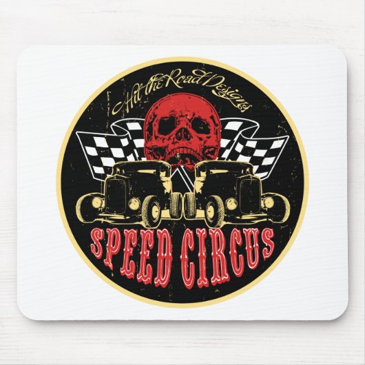 Geschwindigkeitszirkus Mousepad (Vorne)